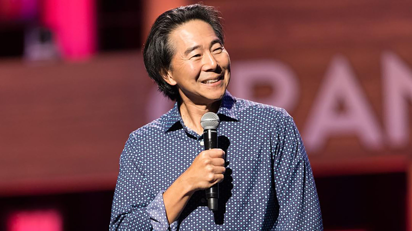 Henry Cho on stage