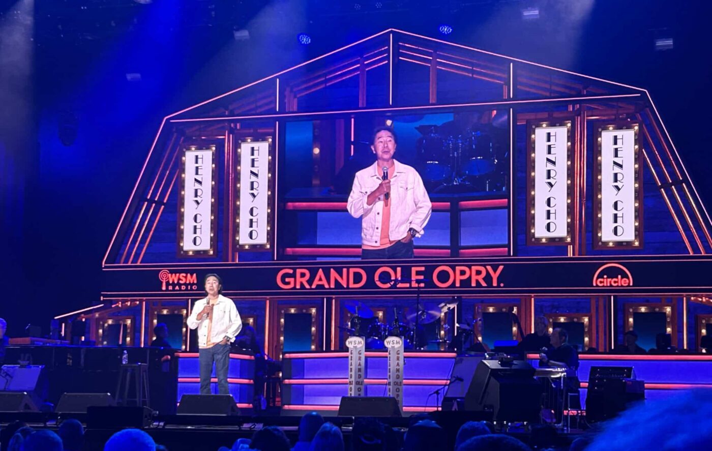 Henry Cho in concert
